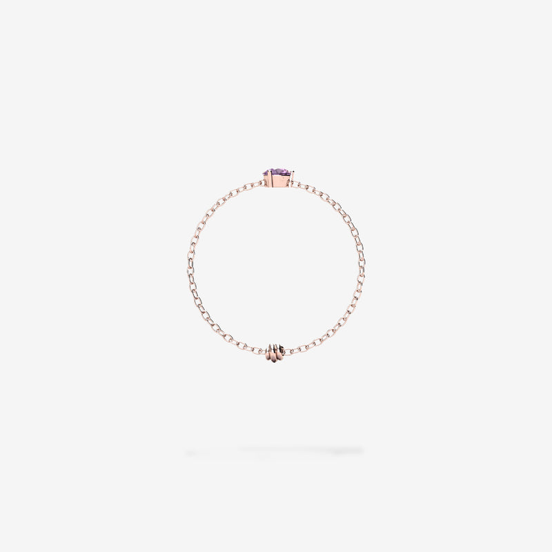 Cattina Ring - Purple Sapphire