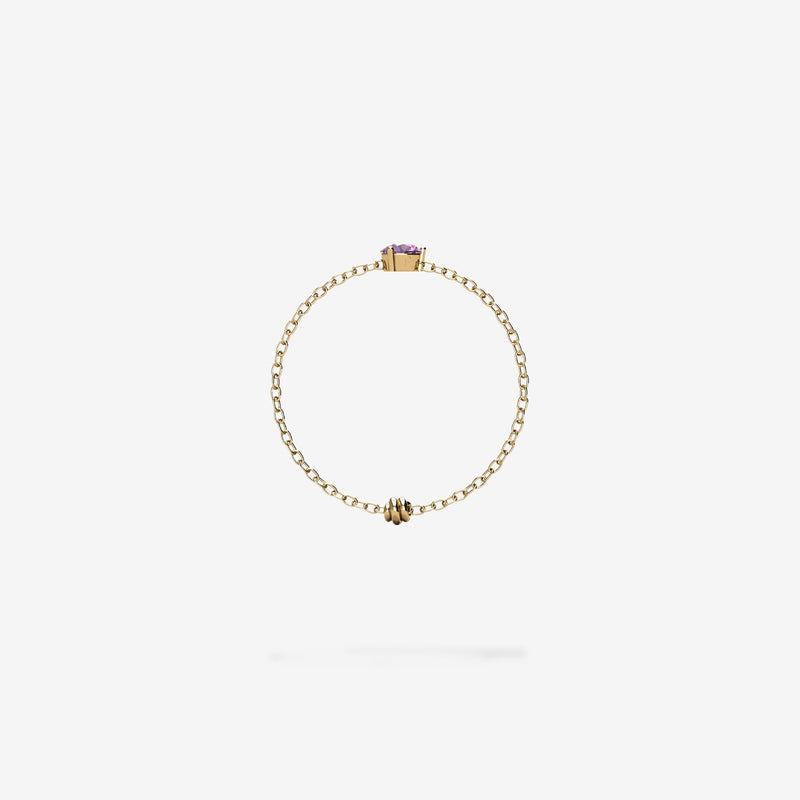 Cattina Ring - Purple Sapphire