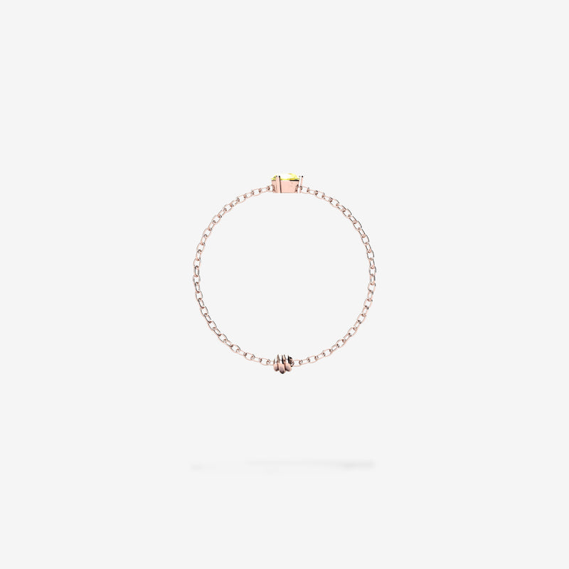 Cattina Ring - Yellow Sapphire