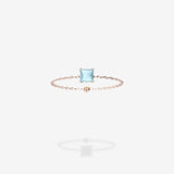 18K Rose Gold-Princess