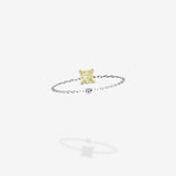 Cattina Ring - Canary Diamond