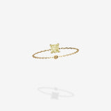 Cattina Ring - Canary Diamond