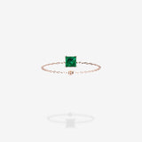 18K Rose Gold-Princess