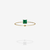 18K Yellow Gold-Princess