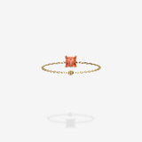 18K Yellow Gold-Princess