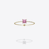 18K Yellow Gold-Princess