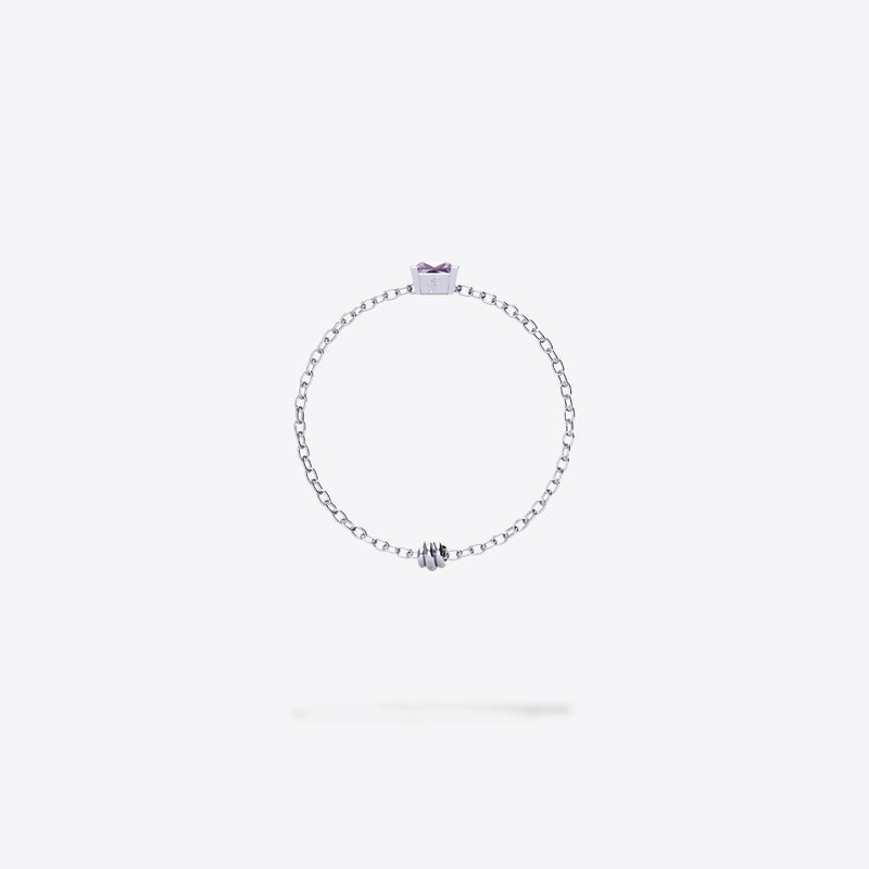 Cattina Ring - Purple Sapphire
