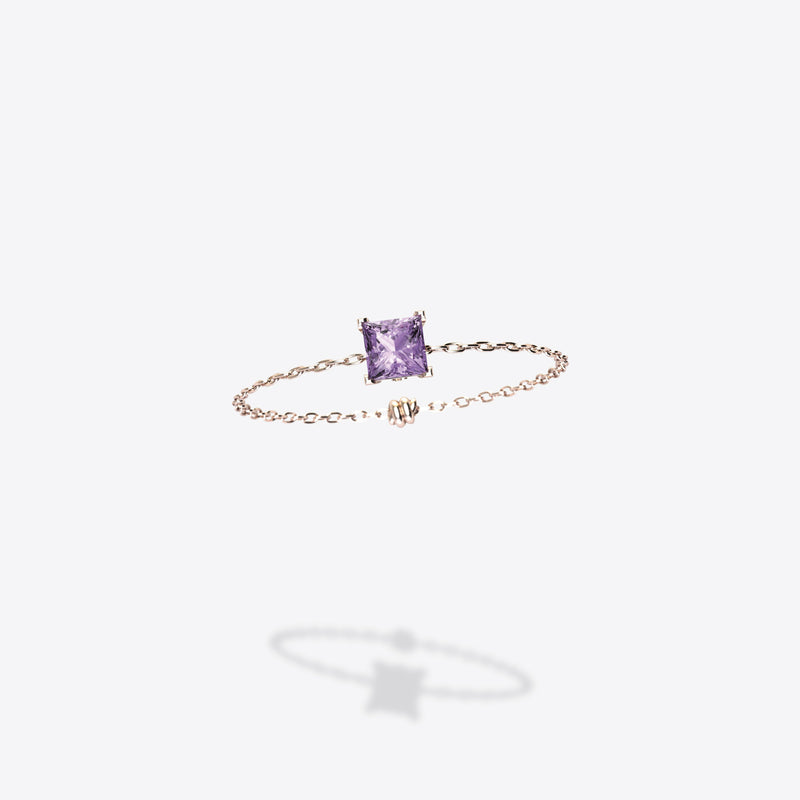 Cattina Ring - Purple Sapphire