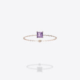 18K Rose Gold-Princess
