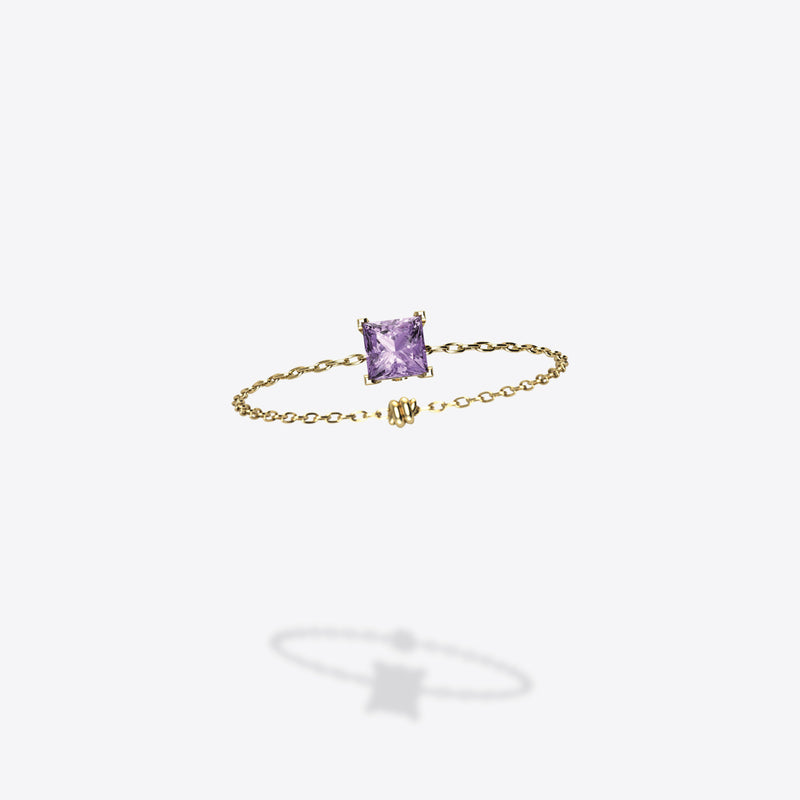 Cattina Ring - Purple Sapphire