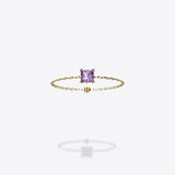 18K Yellow Gold-Princess