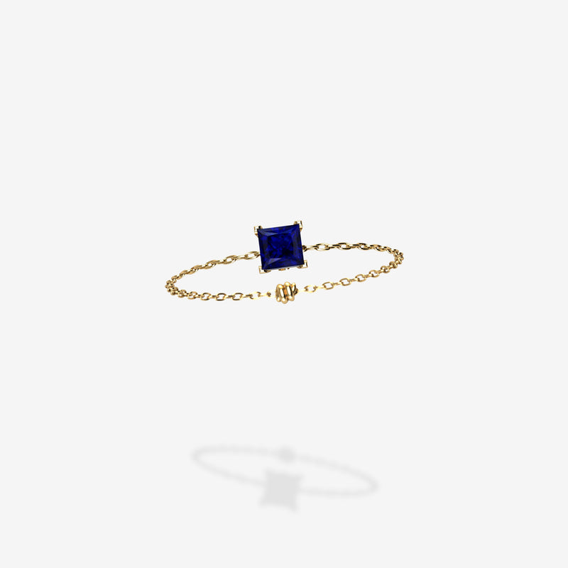 Cattina Ring - Blue Sapphire
