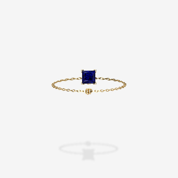18K Yellow Gold-Princess