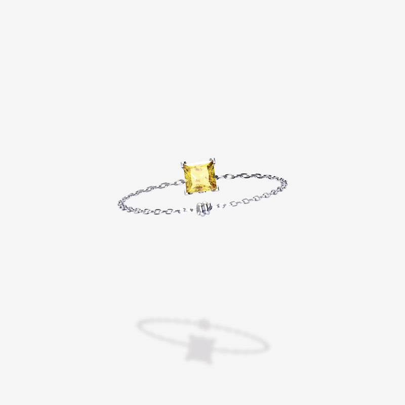 Cattina Ring - Yellow Sapphire