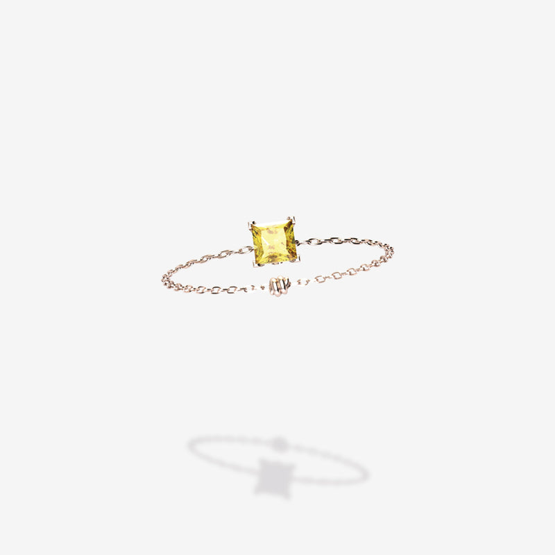 Cattina Ring - Yellow Sapphire