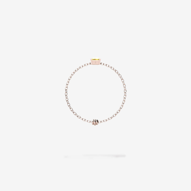 Cattina Ring - Yellow Sapphire